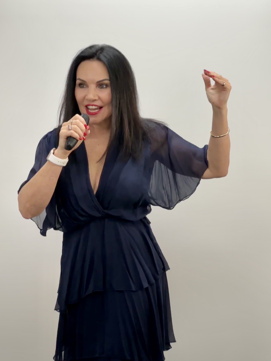 Hilary Saxton speaking